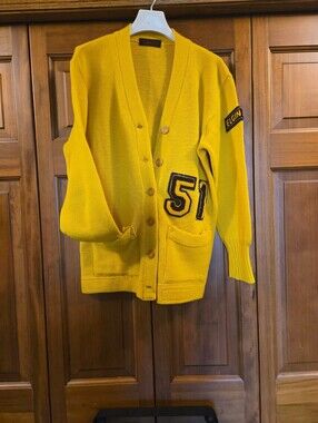 Vintage Elgin IL Cardigan Jacket '51' Patch